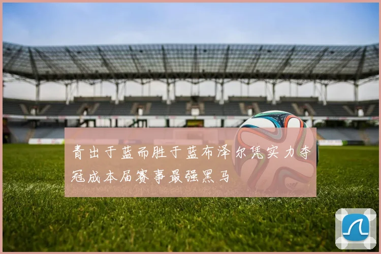 青出于蓝而胜于蓝布泽尔凭实力夺冠成本届赛事最强黑马
